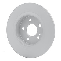 Hi-Carbon Alloy Geomet-Coated Rotor, Fits Select Mercedes-Benz, Position: Rear