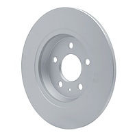 Hi-Carbon Alloy Geomet-Coated Rotor, Fits Select Audi/Porsche/Volkswagen, Position: Rear
