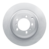 GeoSpec-Coated Rotor, Fits Select Audi/Porsche/Volkswagen, Position: Rear