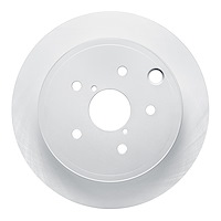 GeoSpec-Coated Rotor, Fits Select Subaru, Position: Rear