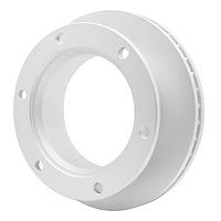 GeoSpec-Coated Rotor, 1983-1999 Ford/Lincoln/Mercury/Mazda, Position: Front