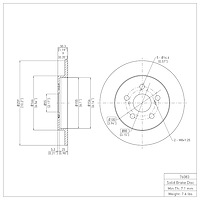 GeoSpec-Coated Rotor, Fits Select Fits Multiple Makes/Models, Position: Rear