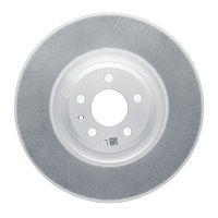 GeoSpec-Coated Slotted Rotor, 2015-2021 Audi/Porsche/Volkswagen, Position: Front Left