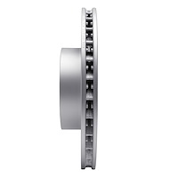 GeoSpec-Coated Drilled Rotor, 2009-2021 Audi/Porsche/Volkswagen, Position: Front Left
