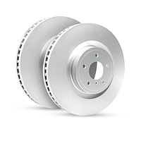 GEO-Carbon Brake Rotor Set, 1993-1998 Lexus/Toyota/Scion, Position: Rear
