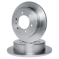 E-Line Blank Brake Rotor Set, 2002-2018 Infiniti/Nissan, Position: Front