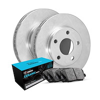E-Line Brake Rotor w/Ceramic Pads, 1998-2012 Ford/Lincoln/Mercury/Mazda, Position: Front
