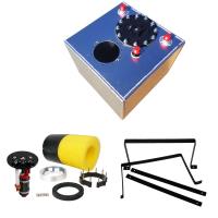 6-Gallon Aluminum EFI Fuel Cell with Aeromotive Pump and Mounts