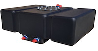 2160D Drag Race Fuel Cell with Foam, 25 in. L x 17 in. W x 9 in. H, 16 Gallons [Black]