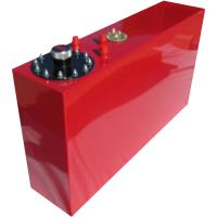 17-Gallon Aluminum Fuel Cell 30" L x 7" W x 17" H