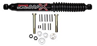 Black MAX Stabilizer 1998-2001 for Dodge Ram 1/2, 1998-2002 for Dodge Ram 3/4, 1 Ton 4WD with Drop Pitman Arm