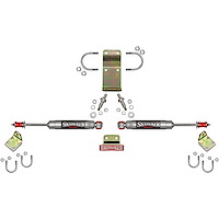 Jeep Silver Dual Stabilizer Kit 2007-13 Wrangler JK
