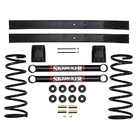 3 in. Suspension Lift Kit for Dodge Ram with Black MAX Shocks D301K-B