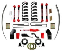 5 in. Suspension Lift Kit for 2000-2002 Dodge with Black MAX Shocks D4522K-B