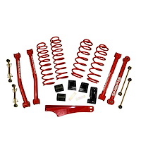 JK2501KCR Front and Rear Suspension Lift Kit, Lift Amount: 2.5 in. Front/2.5 in. Rear