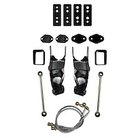 Rear Coil-Over Shock Brackets for 2007-2016 Jeep Wrangler