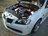 Radiator Cover 2008-2009 Pontiac G8 V8 [Texture Black Finish]