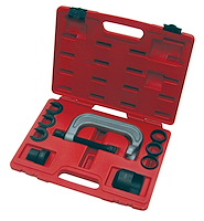 Control Arm Bushing Press Kit for Press-In Bushings [Steel, 10-Piece Set]