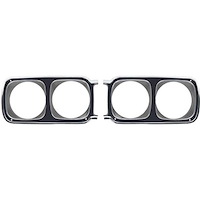 GMK243206069P Left/Driver Side/Right/Passenger Side Headlamp Bezel Set for 1969 Plymouth Road Runner