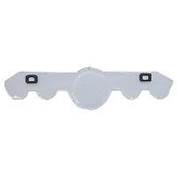 GMK3020523654 5 Gauge Cluster Instrument Cluster Lens for 1965-1966 Mustang Gt