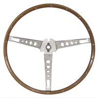 GMK3021540672 Woodgrain Steering Wheel Base for 1967 Ford Mustang