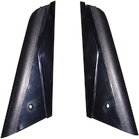 GMK30225236918P Pair Dash End Molding for 1969-1970 Mustang [Black]