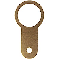 GMK4010242629 Brass Windshield Wiper Motor Ground Strap Fits Select 1962-1979 Chevrolet, GMC Truck