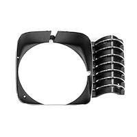 GMK401206069R Right/Passenger Side Headlamp Bezel for 1969-1972 Chevy Nova