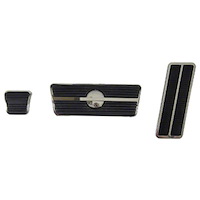 GMK4012910698S 6 Pieces Pedal Pad Kit for 1969-1971 Chevy Nova
