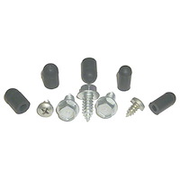 GMK4020242691S 10-Pieces Windshield Washer Jar Bracket Hardware Kit for 1969 Camaro RS Models Only