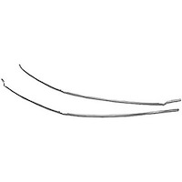 GMK402041567P Left/Driver Side/Right/Passenger Side Pair Door Edge Guard Set for 1967-1968 Chevrolet Camaro