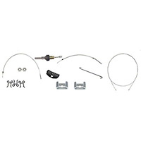 GMK4020519672S Spiral Wound Park Brake Cable Kit for 1968-1969 Chevrolet Camaro, Pontiac Firebird