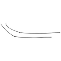 GMK402141570P Left/Driver Side/Right/Passenger Side Pair Door Edge Guard Set for 1970-1981 Chevrolet Camaro