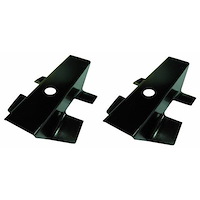 GMK402155173S 2 Pieces Console To Floor Mounting Brackets Set for 1973-1981 1973-1981 Pontiac Camaro Pontiac Firebird