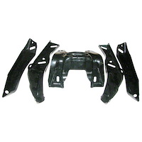 GMK403280768S Rear Bumper Bracket Set for 1968 Chevrolet Chevelle
