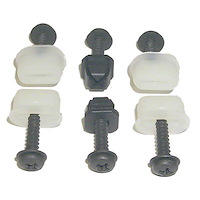 GMK403305071S 12 Pieces Grille Hardware Kit for 1971-1972 Chevrolet Chevelle