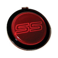 GMK4062542851 "Ss" 1985-1988 Monte Carlo Steering Wheel Horn Cap Emblem