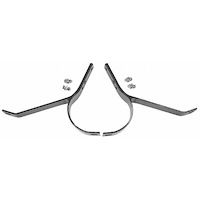 GMK414080747S Rear Bumper Bracket Set for 1947-1955 1st Series Truck