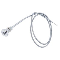 GMK4141523557 With Chrome Knob Throttle Cable for 1947- Long