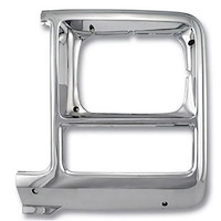 GMK414406080L Left/Driver Side Headlamp Bezel for 1980 Plymouth Chevrolet & GMC C/K Truck & Suburban