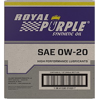 Synthetic Motor Oil 0W-20 API SN Licensed 6 Quarts