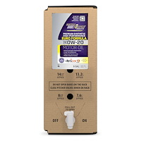 11916 Synthetic Euro Formula Motor Oil [0W-20 Dexos D, 6-Gallon Bag In A Box]
