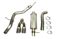 422179 Cat-Back Exhaust System for 2019-2023 Ford Ranger 2.3L [Side-Exit, Polished Tips]