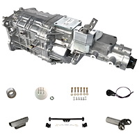 EasyFit Transmission and Installation Kit for 1955-1957 Chevy Tri-Five Bel Air, Forward-Offset Shifter