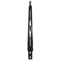 10" Straight Shifter Stick Billet Aluminum Black Anodized  Finish