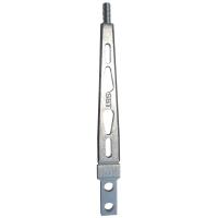 8" Straight Shifter Stick Billet Aluminum Brushed Aluminum Finish