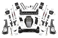 10430 7.5in GM Torsion Bar Drop Suspension Lift Kit (11-19 2500HD/3500HD)