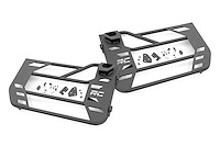 10617 Tubular Doors, Front, Jeep Gladiator JT/Wrangler JL 4WD