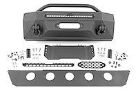 10745 Front Bumper, Hybrid, 20" Blk DRL, Fits Select Toyota 4Runner 2WD/4WD