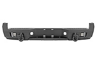 10812 Rear LED Bumper; Incl. [2] Black-Series LED Flush Mount Lights; Wiring Harness;